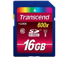 Atminties kortelė Transcend SDHC 16GB Class10 UHS-I 600x Ultimate