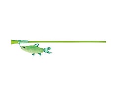 Trixie Kačių žaislas lazdelė su žuvimi, 42 cm MR
