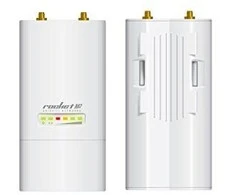 Maršrutizatorius Ubiquiti NanoStaionM NSM5, lauko prieigos taškas, PoE, 5 GHz, 150+ Mbps, mažiau nei 15 km, NSM5 / UBI-NSM5 greitis