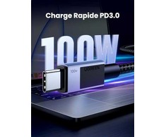Ugreen ML USB įkrovimo laidas USB-C į USB-C PD L512 (pilkas), 3 m