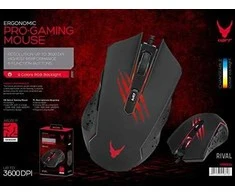 Pelė VARR Gaming VGM-B04 su laidu, juodos spalvos