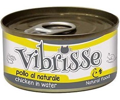 VIBRISSE konservai katėms vištiena sultinyje 70g 12vnt