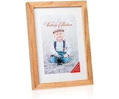 Victoria Collection Nuotraukų rėmelis Ąžuolinis 15x21cm matinis stiklas
