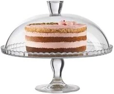Secret de Gourmet stiklinė tortinė su dangčiu 32 cm