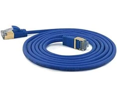 Wantec Patchkabel SSTP CAT7 Ste. CAT6a d=4mm 20,00m mėlyna