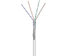 Goobay 95708 CAT 5e network cable, SF/UTP, pilkas, 305 m