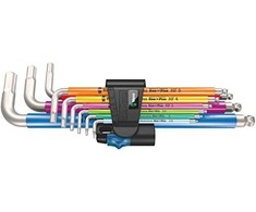 Wera L formos šešiakampių raktų komplektas 3950/9 Hex-Plus Multicolour
