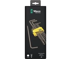 Wera 950/13 Hex-Plus Imperial 1 kampinių veržliarakčių rinkinys BlackLaser