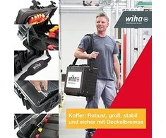 Įrankių lagaminas elektrikams WIHA Competence XL (80 vnt.)