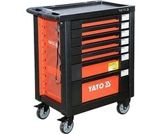 YATO YT-55290 Profesionali įrankių spintelė su 211 įrankių ir 7 stalčiais