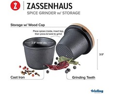 Zassenhaus Ketinė grūstuvė prieskoniams