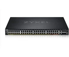 Šakotuvas „Zyxel XGS2220-54HP“ valdomas 3 lygio gigabito eterneto (10/100/1000) maitinimas per eternetą (PoE)