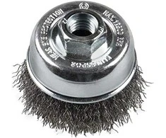 Klingspor K. TAURĖS ŠEPELIS 80mm M14 BT600W GORUOTAS VIELAS