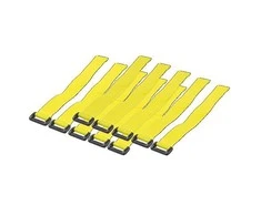 LOGILINK KAB0015 LOGILINK - Kabelio raištis su Velco, geltona