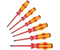 WERA 167 i/6 Kraftform Plus Series 100 atsuktuvų rinkinys