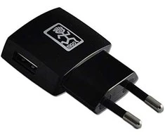 Įkroviklis 2GO 2GO Ladegerät 5W 1x USB-A juodas