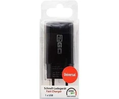 Įkroviklis 2GO 2GO Ladegerät 18W 1x USB-C juodas