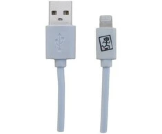 USB kabelis 2GO USB-A - Žaibas 1 m Balta (795781)