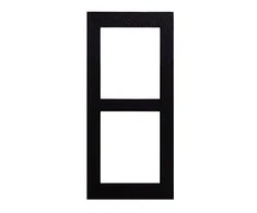 2 ĮĖJIMO SKYDELĖS MODULIS SURF./FRAME BK IP VERSO 9155022B 2N