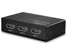 HDMI Jungiklis - LINDY 3 Prievadų HDMI 18G Jungiklis 4K@60Hz 18Gbps HDR10