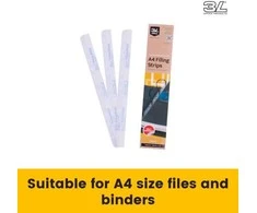 3L Lipnios skaidrios A4 tipo juostelės 3L 50 vienetų (L8804- 50)