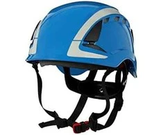 Apsauginis šalmas, ventiliuojamas, SecureFit, mėlynas X5003V-CE, 3M