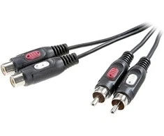 Vivanco kabelis 2xRCA - 2xRCA 2,5m (46018)
