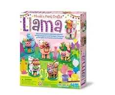 Zestaw Rinkinys Kūrybingas gipso liejinių rinkinys - lama