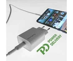 4smarts greito įkrovimo rinkinys 20 W su 1,5 m USB-C į USB-C laidu