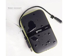 SILICON POWER COMPUTER &amp; COMMUNICAT SILICONPOW SP040TBPHDA60S3K Išorinis kietasis diskas HDD Silicon Power Armor A60 2.5 4TB USB 3.0, IPX4, Juodas