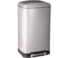5five Simply Smart Šiukšlių dėžė, metalinė, taupe, 30 l