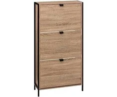 5five Simply Smart 55 ALIAJ batų spintelė, 3 skyriai, 63,2 x 24 x 122 cm
