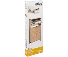 5five Simply Smart 55 ALIAJ batų spintelė, 3 skyriai, 63,2 x 24 x 122 cm