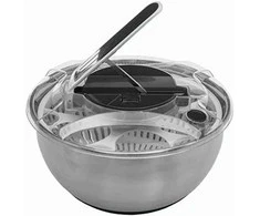5five Simply Smart Steel Nerūdijantis plienas bowl + lettuce centrifuge 3.5 L