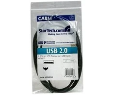 USB kabelis StarTech USB-A - RJ-45 1,8 m Juodas (USBUPS06)
