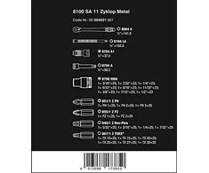 Wera 8100 SA 11 Zyklop 1/4 Ratchet jungiklio svirtis imperinė