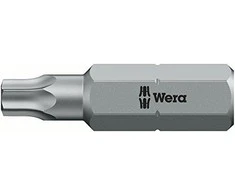 Sukimo antgaliai WERA Standart, T15 x 25 mm, 10 vnt.