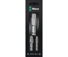 WERA 870/4/7 rinkinys A SB įrankių velenai