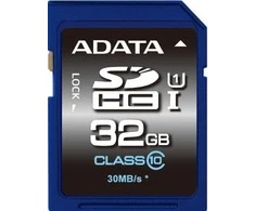 Atminties kortelė ADATA 32GB SDHC UHS-I Class10