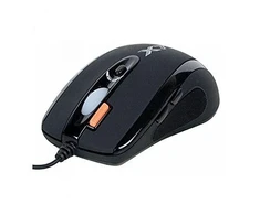 A4tech X-710BK, OSCAR žaidimų pelė, 2000 DPI, juoda, USB