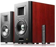 Kolonėlės Edifier Airpulse A300 Pro, Rudos/Juodos spalvos