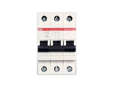 Automatinis jungiklis ABB SH203, 3P, C, 10A, 6kA