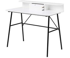 Stalas PASCAL, 100x55xH88,8 cm, baltas