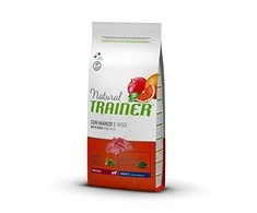 Natural Trainer Adult Medium sausas maistas su jautiena šunims 12kg