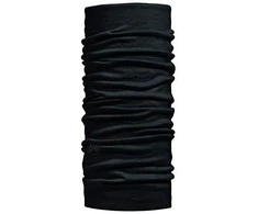 Kaklaskarė BUFF Lightweight Merino Wool Solid Juodas