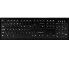 Klaviatūra Cherry ACTIVE KEY MTA AK-C8100 su laidu DE-išdėstymas juodas