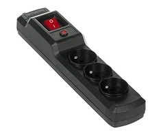 Prailgintuvas - Activejet COMBO-IEC-3G 3x Tipo E Lizdai 1,5 m Laidas Juodas