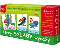 ADAMIGO Raidės, skiemenys, žodžiai edu rinkinys 06076