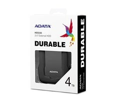 Kietasis diskas ADATA HD330 4000 GB, USB 3.1, Juodas