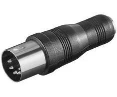 PREMIUMCORD Adaptér Jack 3,5mm - DIN (F/M)
